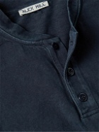 Alex Mill - Recycled-Cotton Jersey Henley T-Shirt - Blue