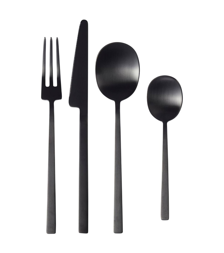 Photo: 101 Copenhagen Kogei 24-piece steel flatware set