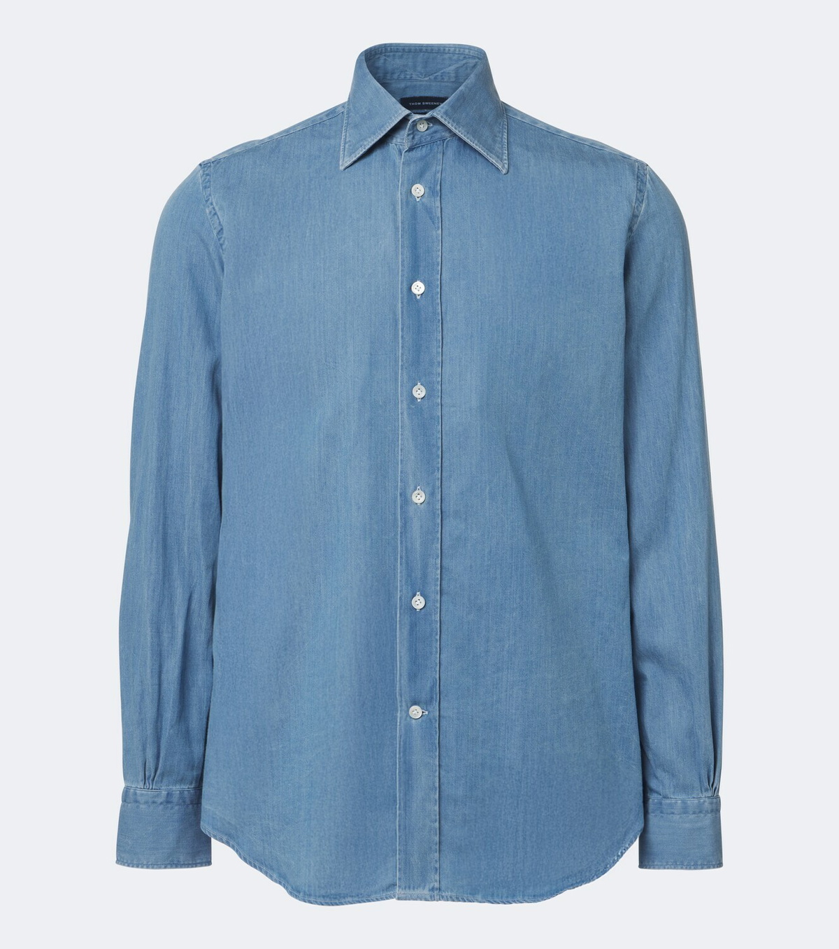 Thom Sweeney Lecce denim shirt