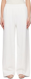 WARDROBE.NYC Off-White Semi Matte Track Lounge Pants
