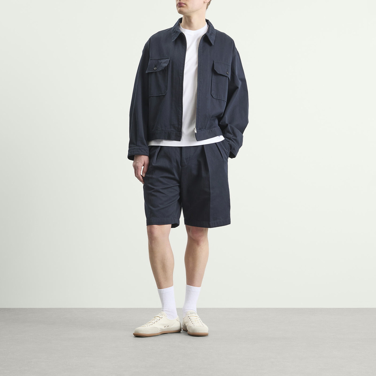 Kaptain Sunshine Men's Reviera Bermuda in Navy