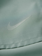 Nike Running - Challenger Mesh-Trimmed Dri-FIT Running Shorts - Green