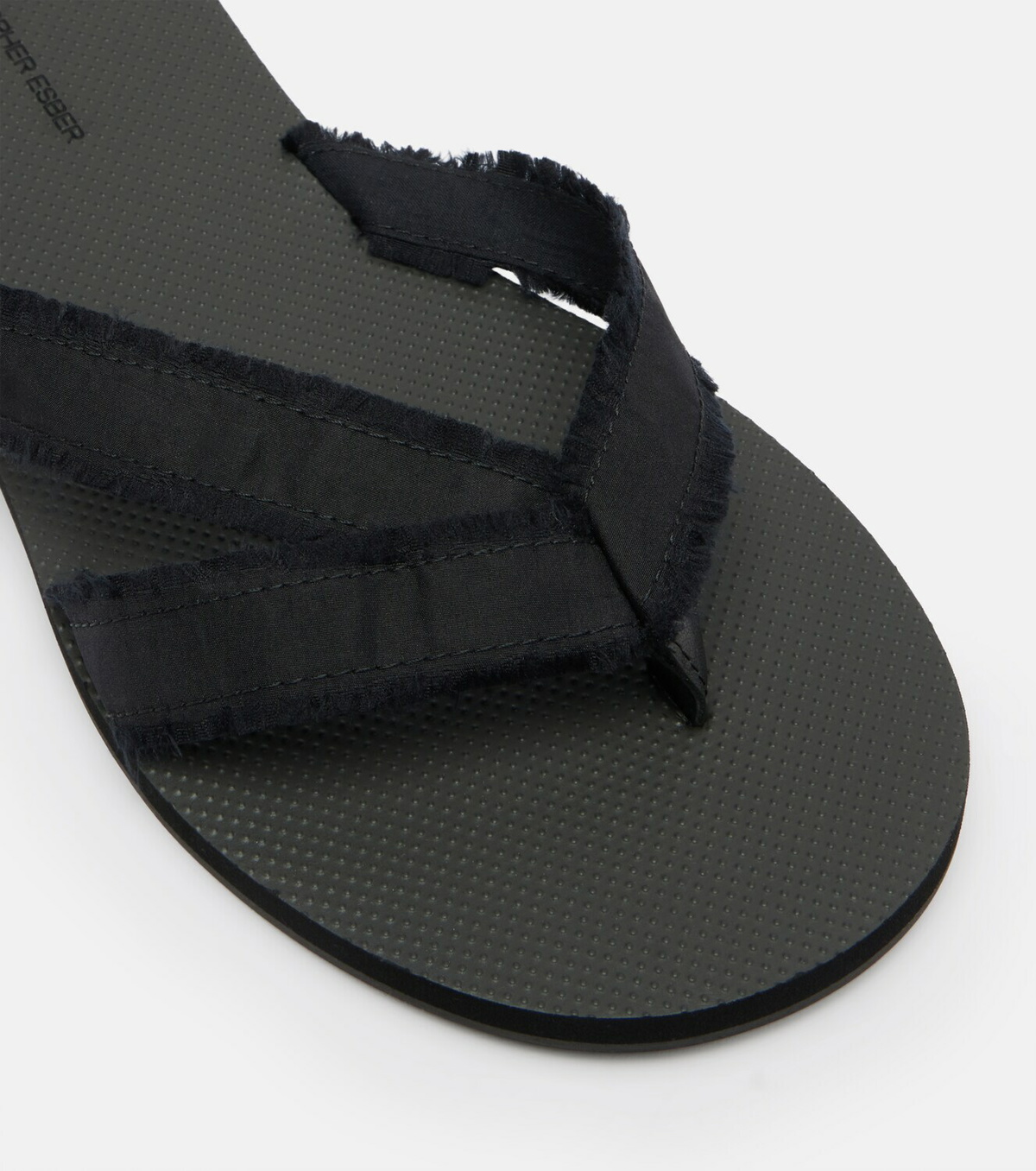 Christopher Esber Freya satin thong sandals