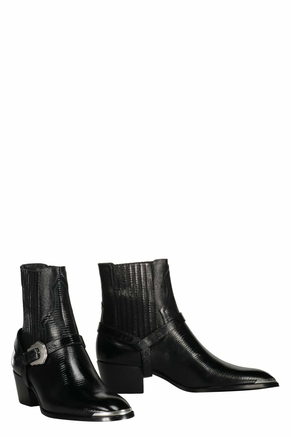 Celine Chelsea Boots Leather ankle boots Celine Black size 37 EU in Leather  main image 3