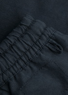 Universal Works Simple Linen-blend Shorts Navy