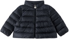 Moncler Enfant Baby Navy Joelle Down Jacket