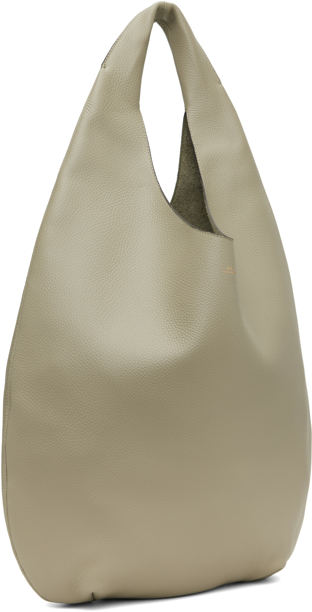 A.P.C. Taupe 'Le Neige' Bag