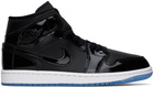 Nike Jordan Black Air Jordan 1 Mid SE Sneakers