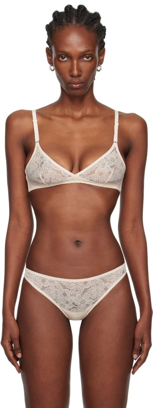 Photo: Yasmine Eslami Off-White Louise Soft Bra
