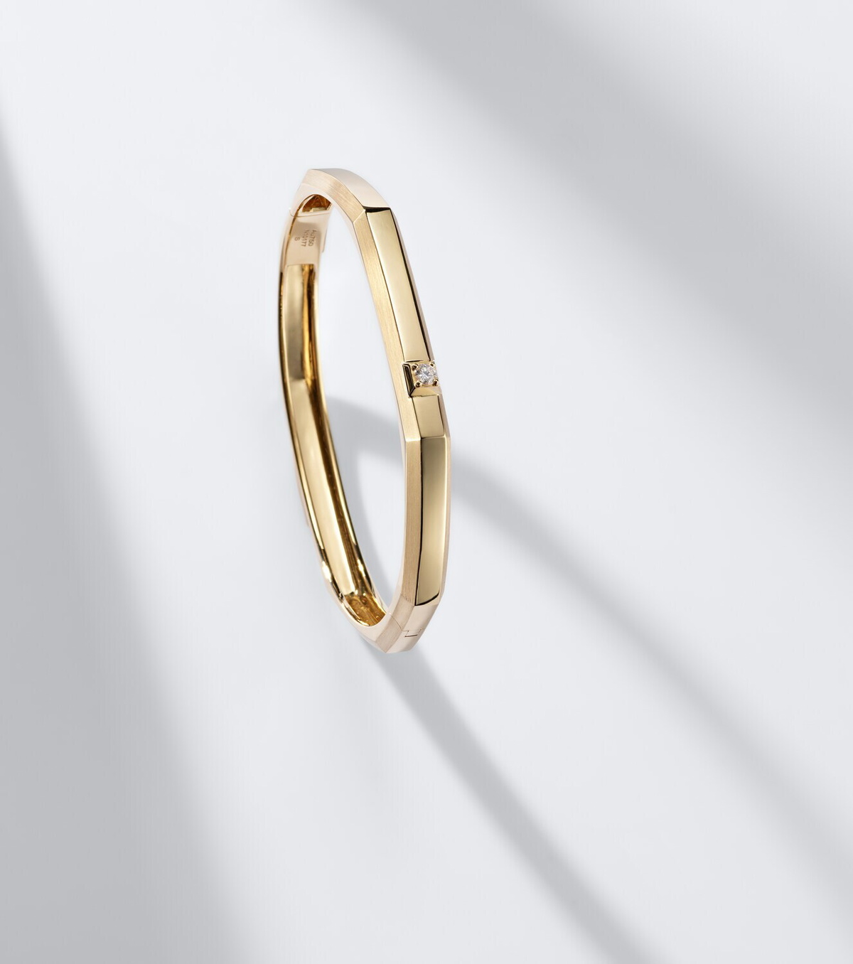 Messika Moderniste 18kt gold bracelet with diamond