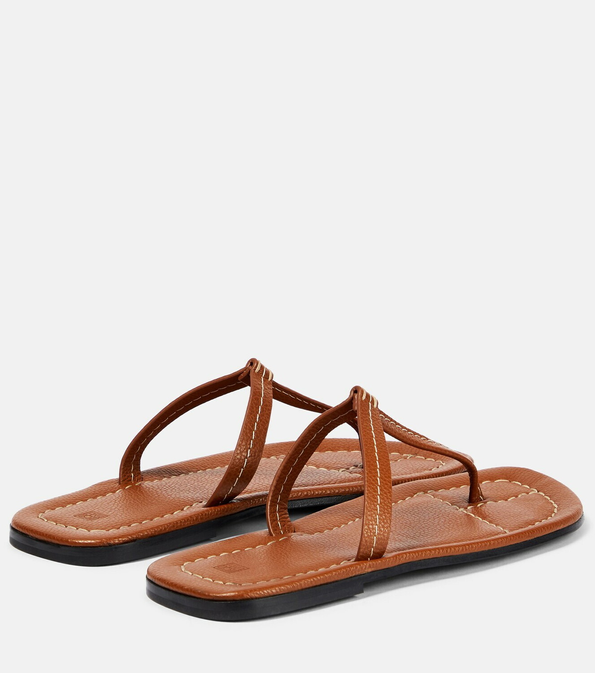 Toteme T Strap Leather Sandals Toteme 9279