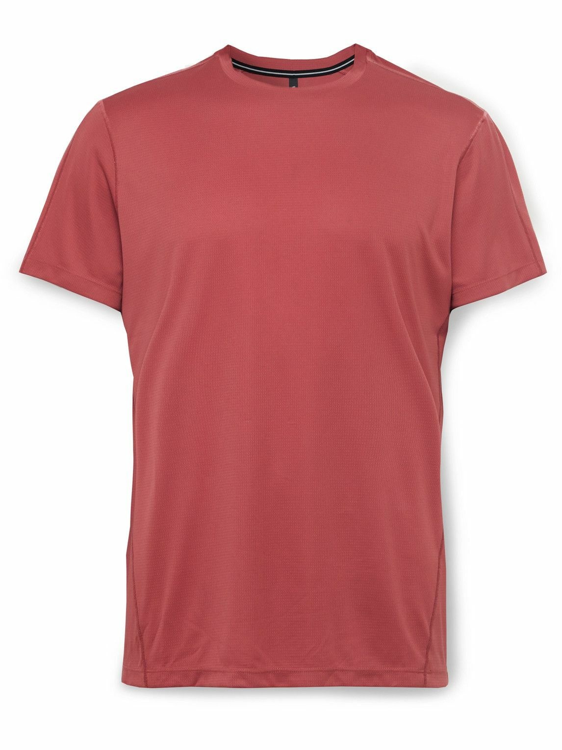 Photo: Ten Thousand - Lightweight Stretch-Mesh T-Shirt - Red
