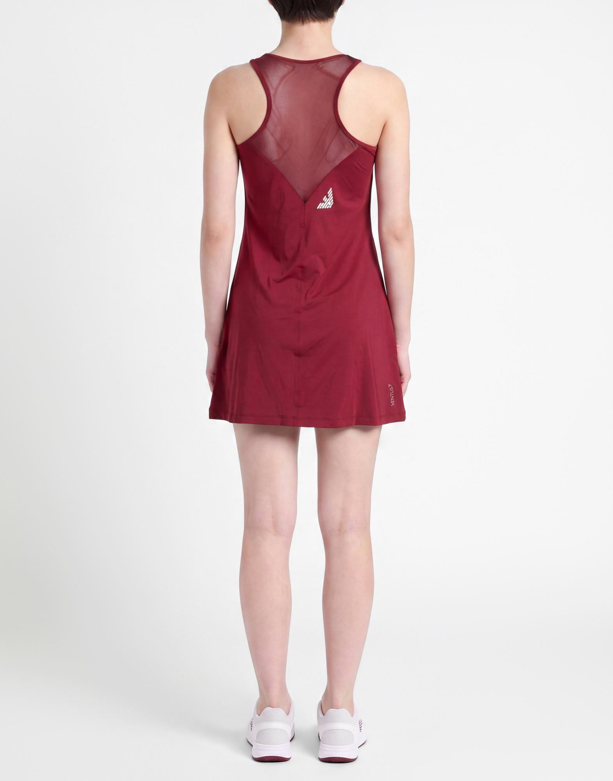 Ea7 Womens Mini dress Burgundy