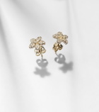 Sydney Evan 14kt gold earrings with diamonds
