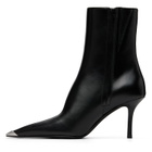 Alexander Wang Black Ferrara Zip Leather Boots