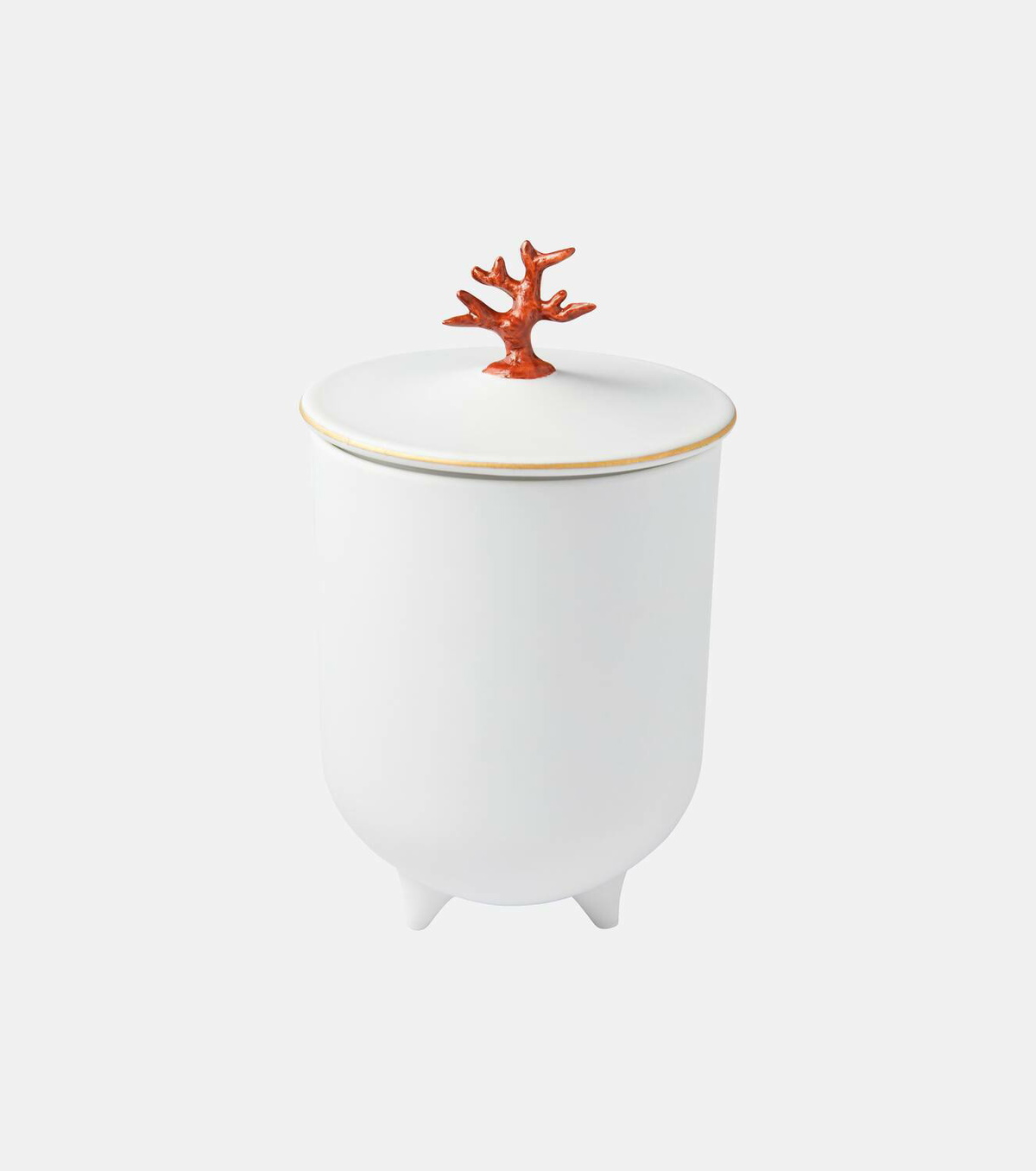 L'Objet Footed Coral candle