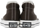 Converse Brown Star Player 76 Mid Top Sneakers