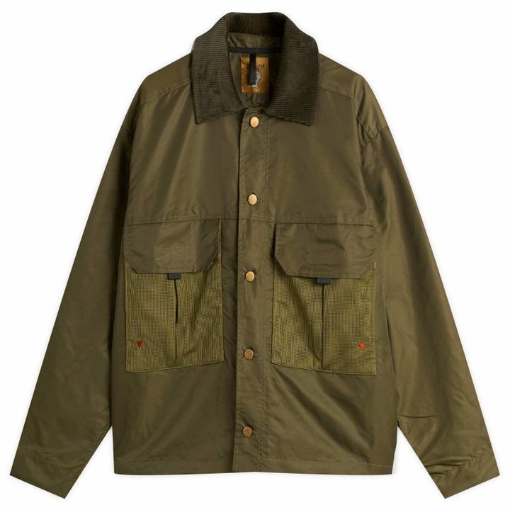 Photo: Brain Dead Men's Cropped Chore Jacket in Green