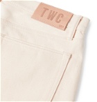 The Workers Club - Slim-Fit Raw Selvedge Denim Jeans - Neutrals