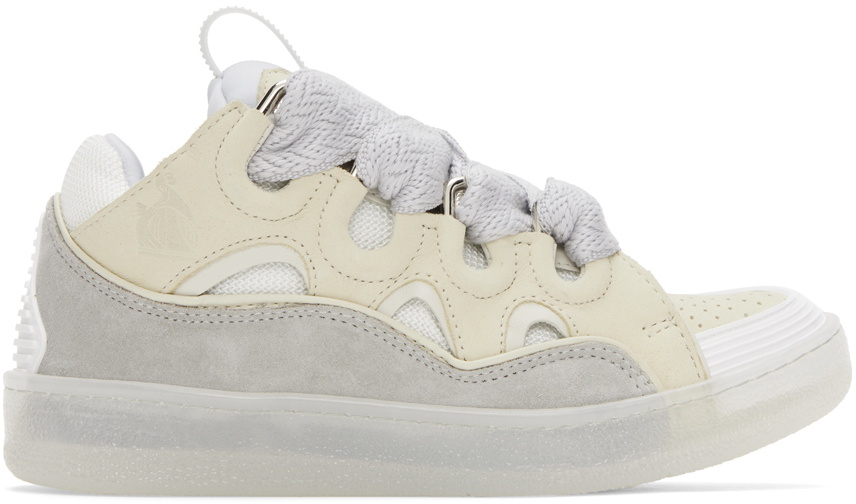 Lanvin Beige Curb Sneakers Lanvin