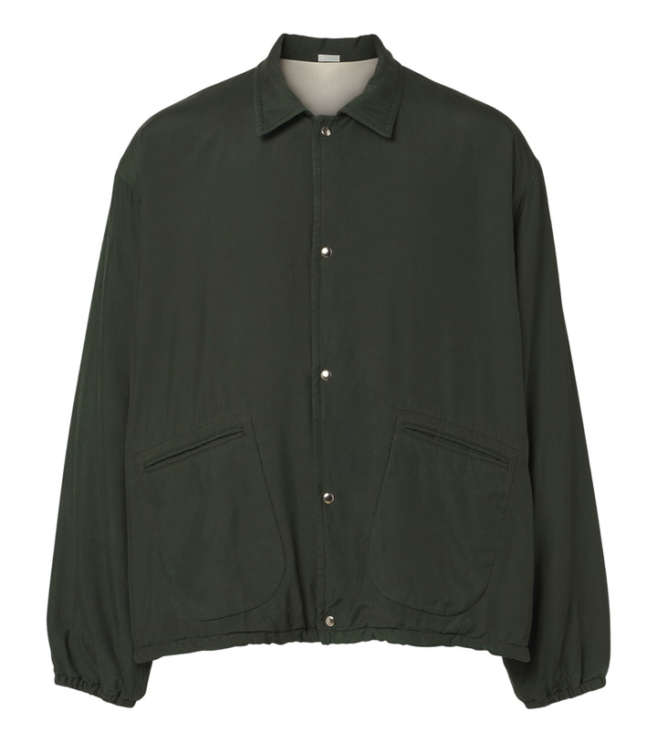 Photo: A.Presse Silk taffeta jacket
