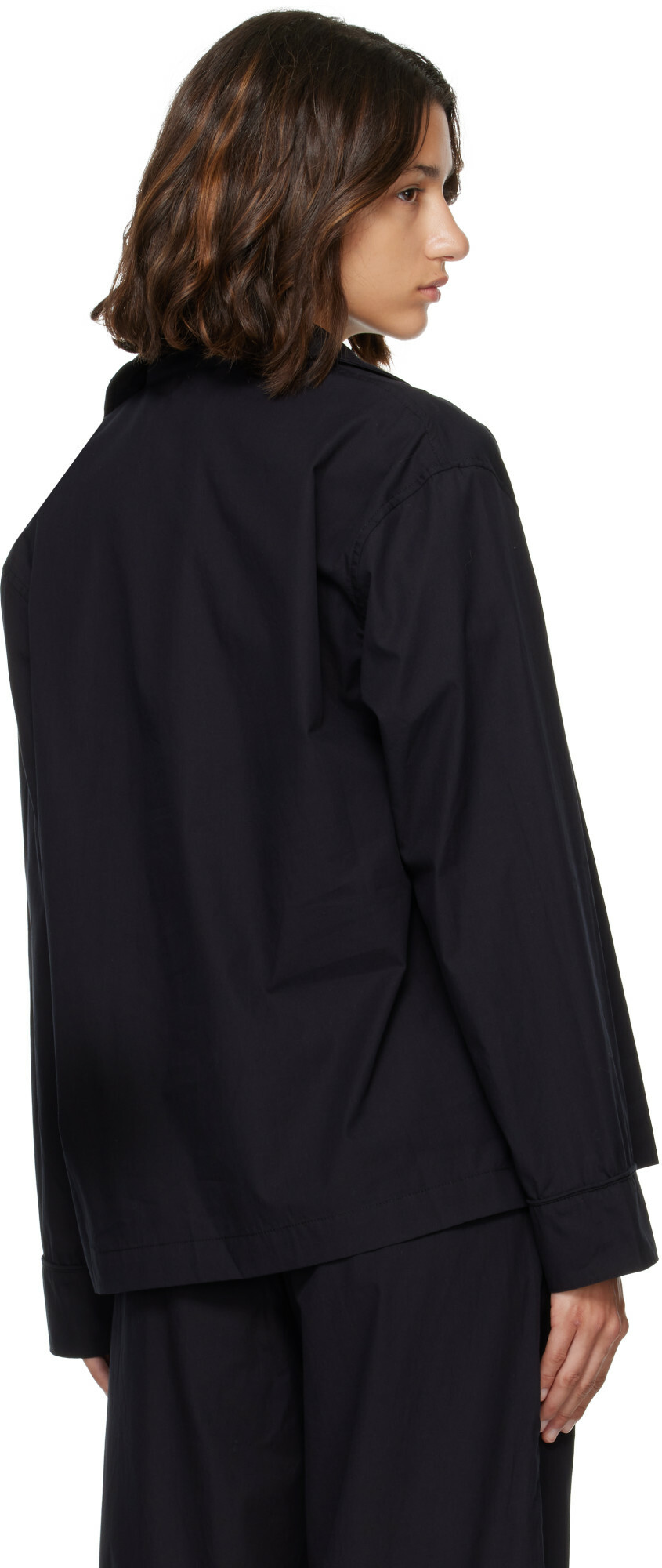 Entire Studios Black L/S Pyjama Shirt