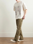 RRR123 - Nature of Man CVA Printed Cotton-Jersey T-Shirt - White