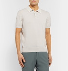 Etro - Slim-Fit Cotton Polo Shirt - Neutrals