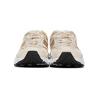 New Balance Beige and Gold 530 Sneakers