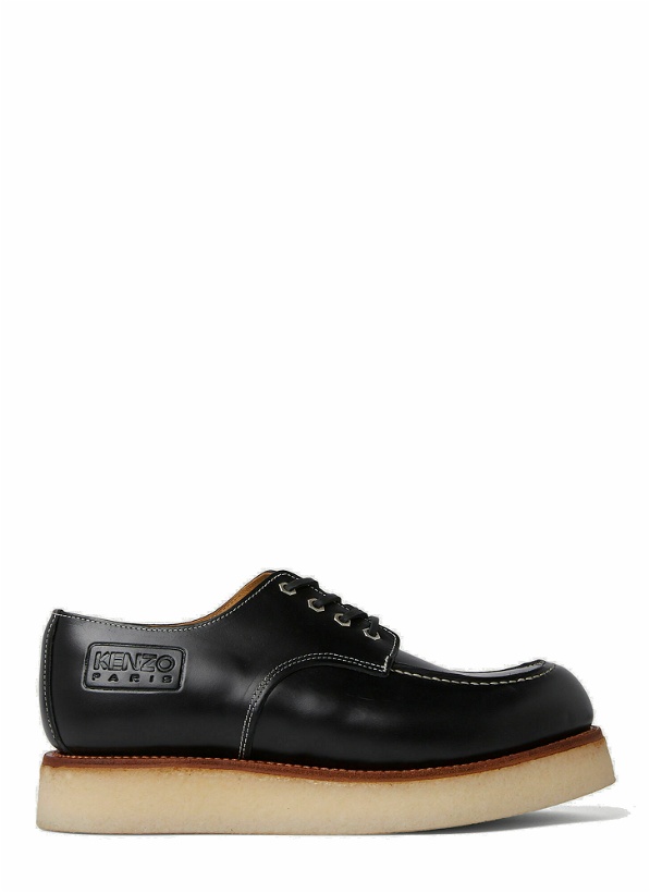 Photo: Kenzosmile Derby Shoes in Black
