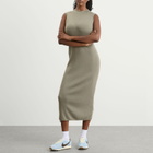 Nike Women's Wool Classics Knit Dress in Light Army