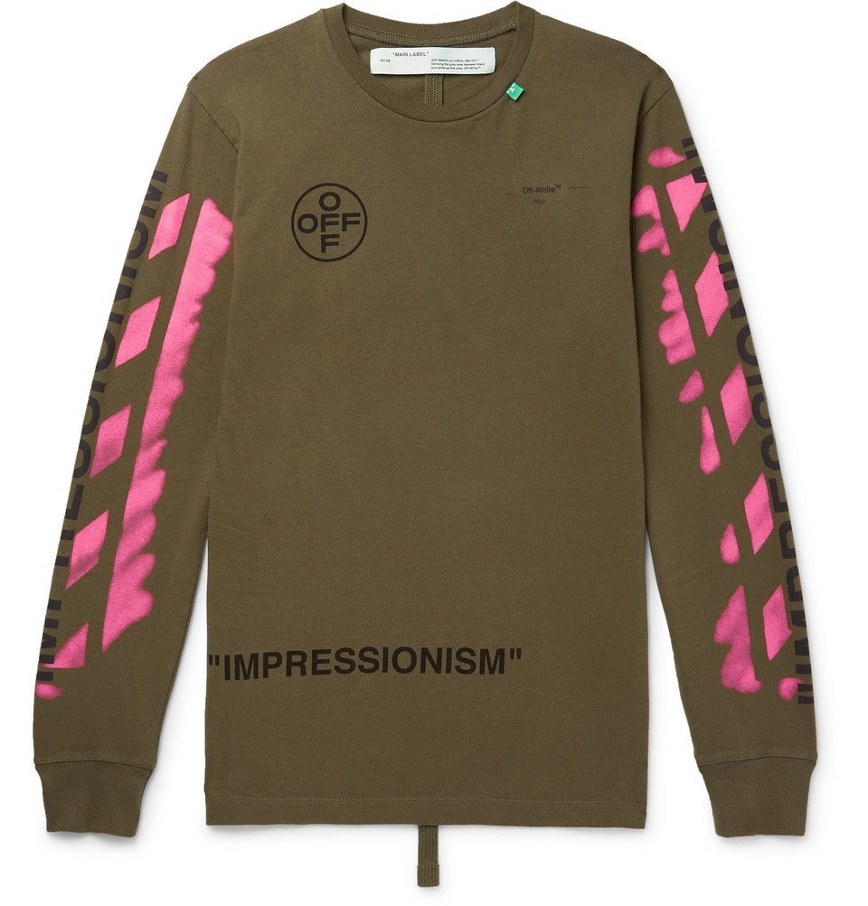 Off white 2024 army shirt