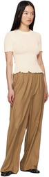 SEA NY Beige Abbie T-shirt