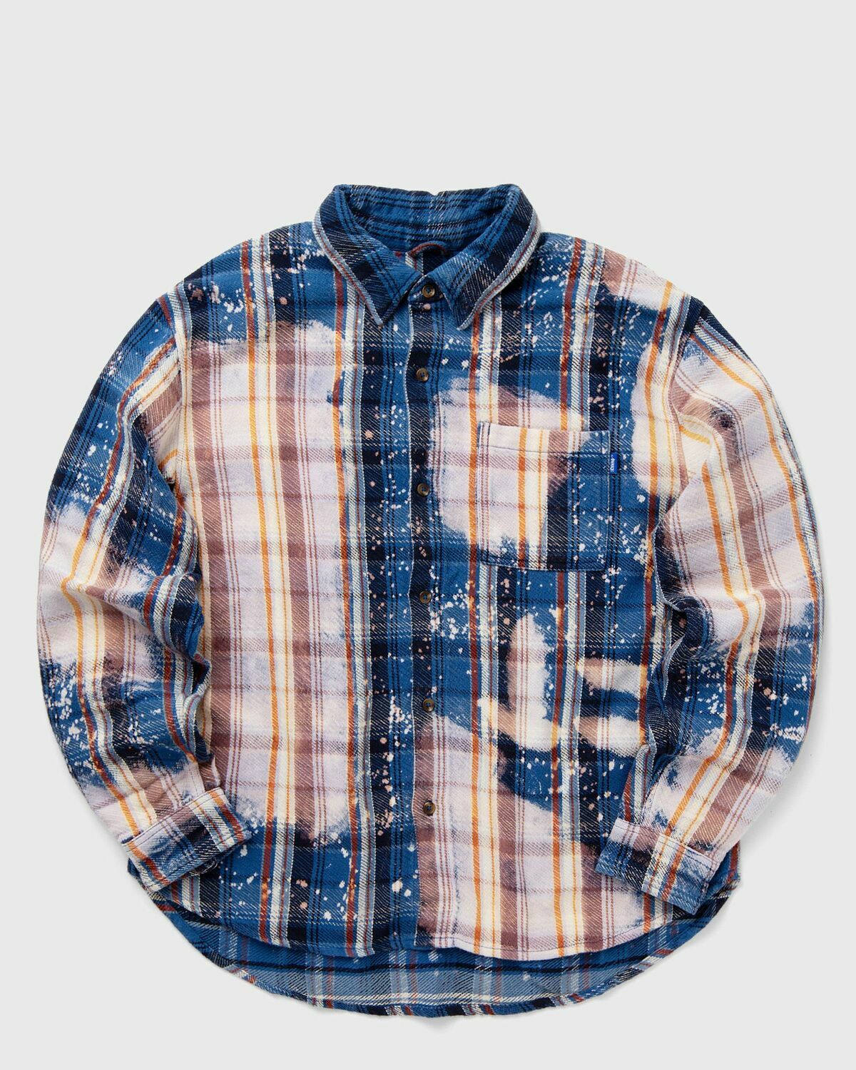 Jordan X Awake Ny Flannel Blue Overshirts JordanLuca