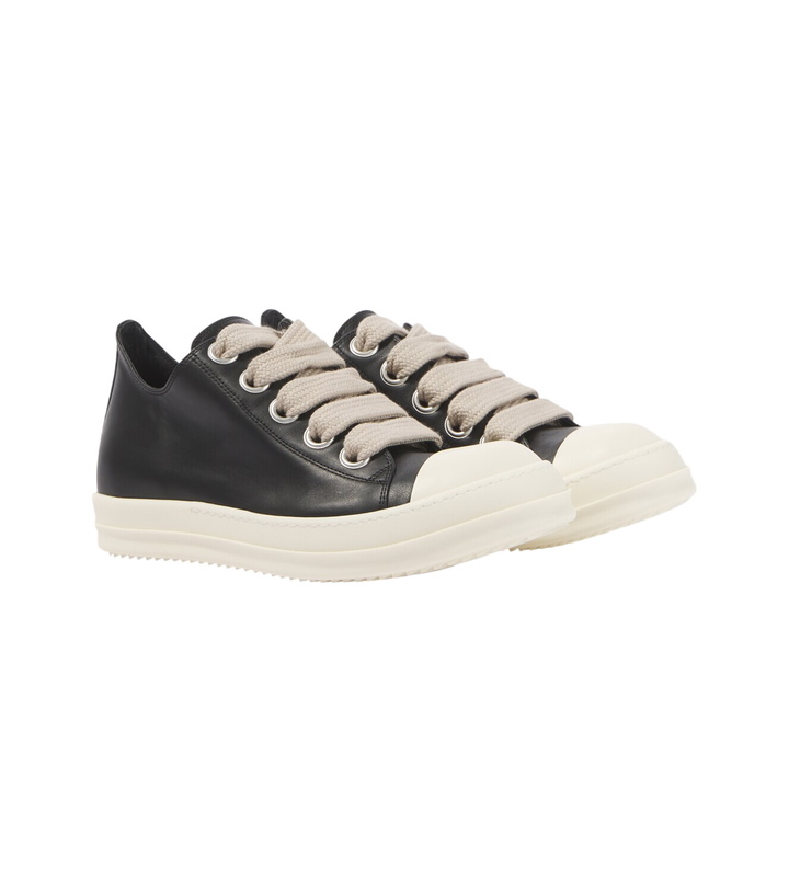 Photo: Rick Owens Jumbolace leather low-top sneakers
