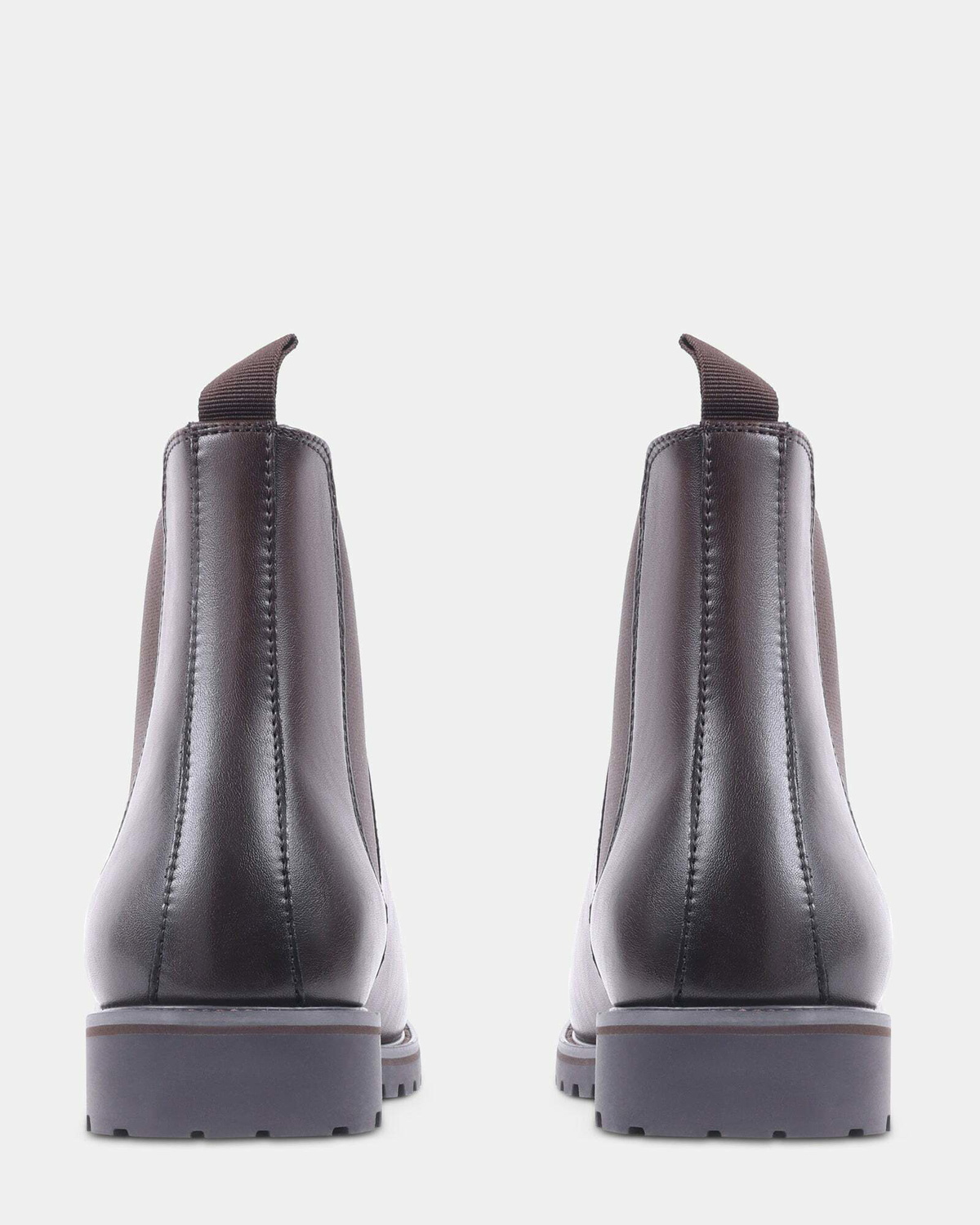 Steve Madden Alamo Boots in Dark Brown