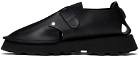 Jil Sander Black Cut-Out Loafers