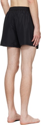 Balmain Black Logo Swim Shorts
