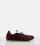 Bottega Veneta Orbit Flash suede-trimmed sneakers