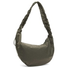 F/CE. Textured Twill Crossbody Bag in Charcoal 