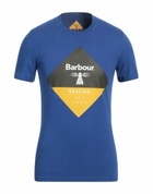 Barbour Mens T-shirt in Blue