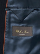 Loro Piana - Milano Double-Breasted Wool-Twill Suit Jacket - Blue