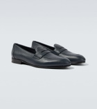 Brioni Leather penny loafers