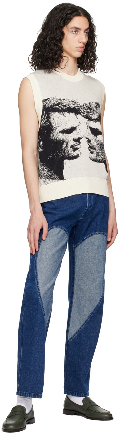 Carne Bollente Off-White Brokeback Mountain Vest Carne Bollente