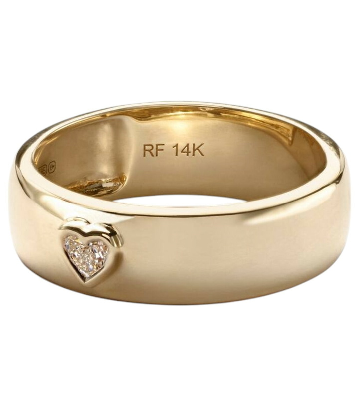 Photo: Roxanne First 14kt gold ring with diamonds