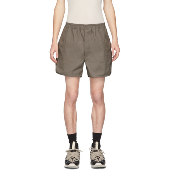 Photo: Rick Owens Taupe Dolphin Shorts