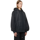 AMIRI Black 'Vintage AMIRI Oversized' Hoodie