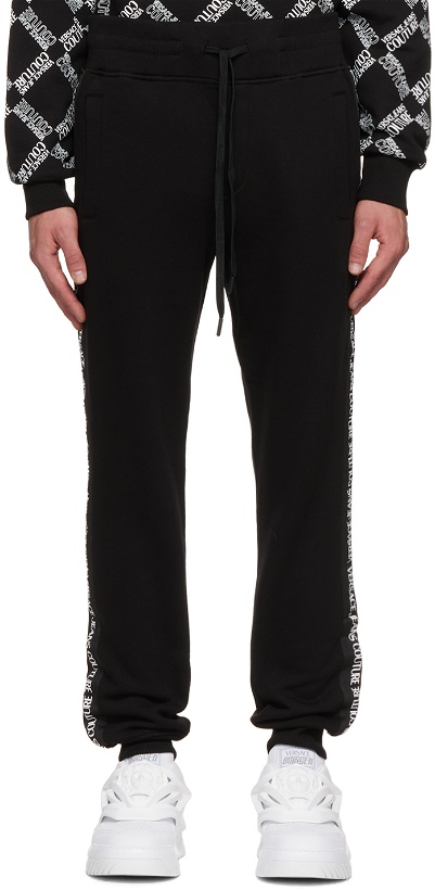 Photo: Versace Jeans Couture Black Bonded Lounge Pants