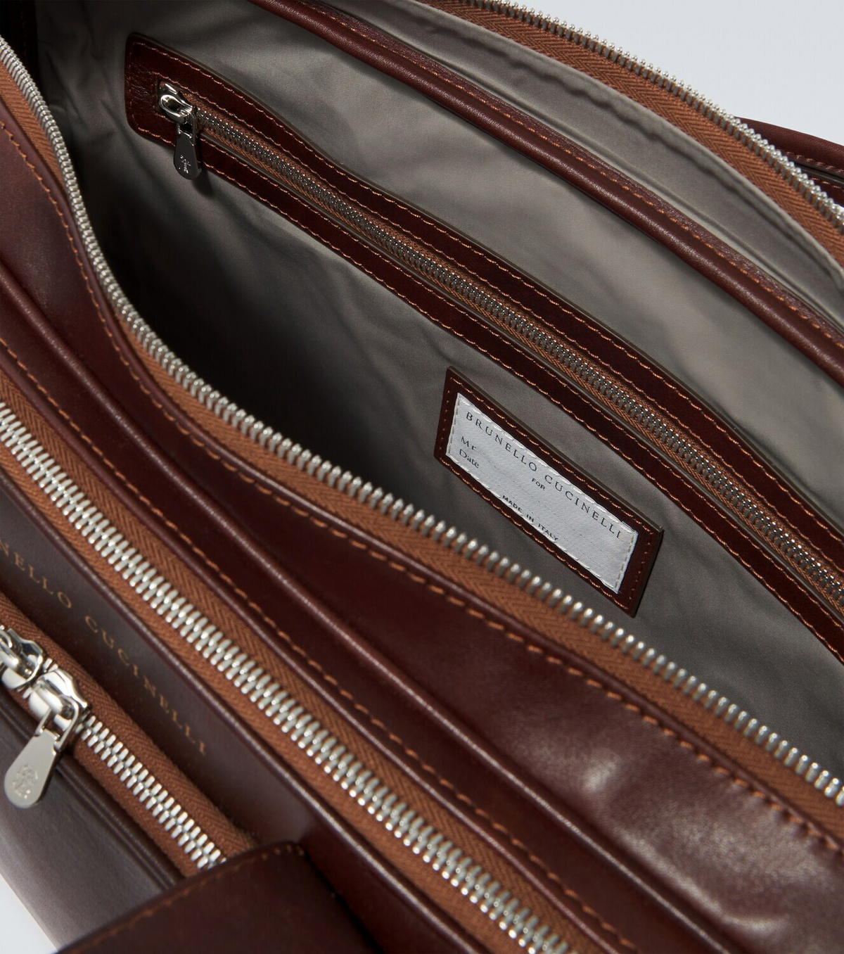 Brunello Cucinelli Leather briefcase