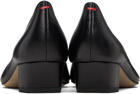 Aeyde Black Helia Low-Cut Heels